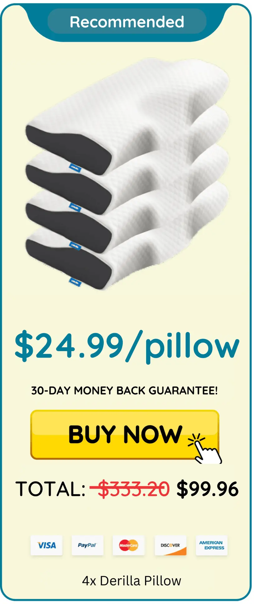 Derila Pillows best offer package price